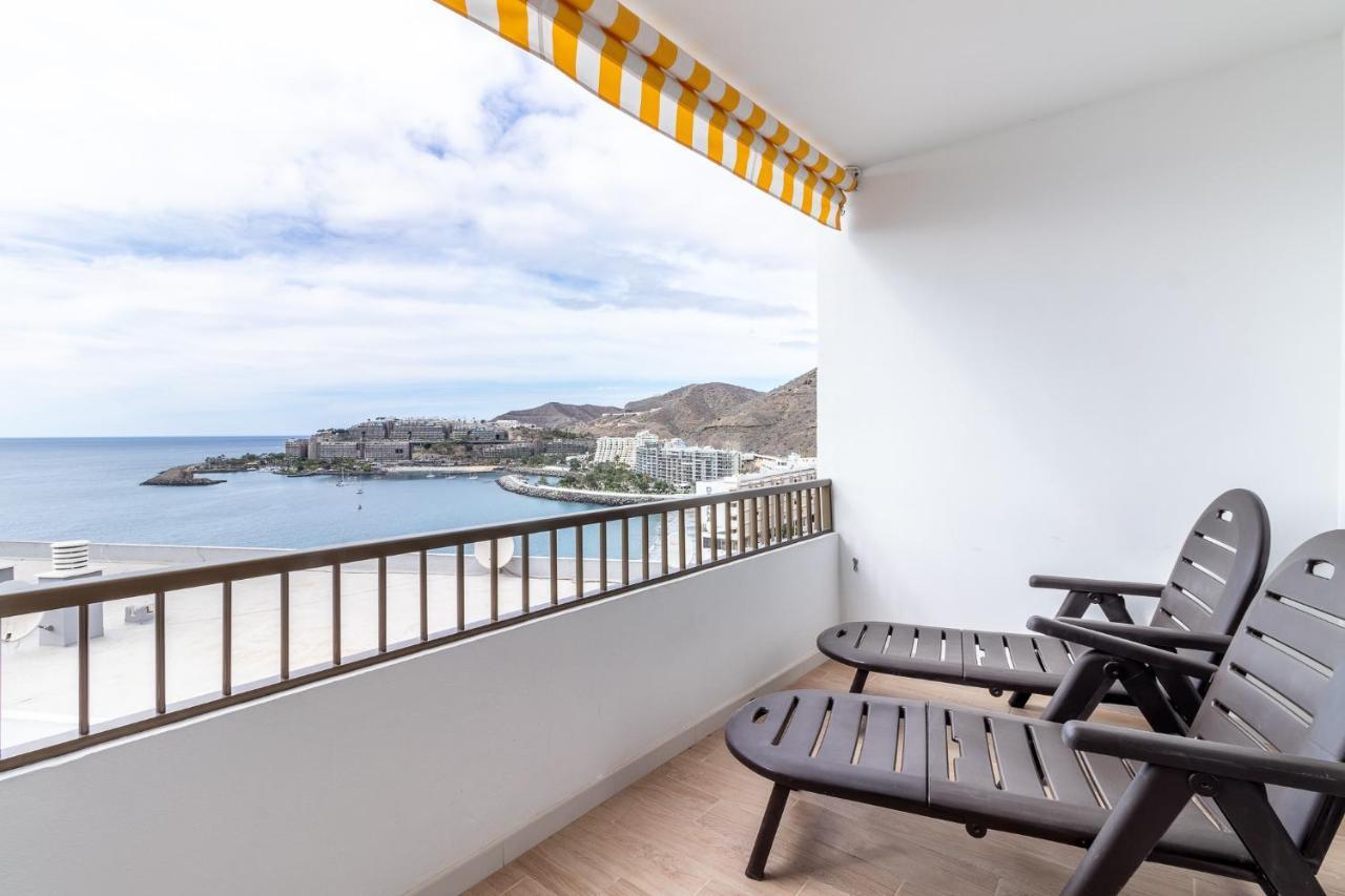 Flatguest Danubio + Sea View + Pool + Beach Mogán 외부 사진