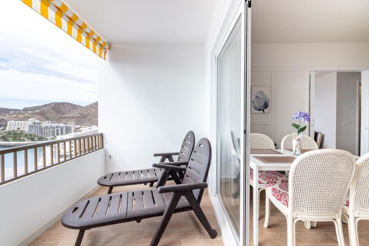 Flatguest Danubio + Sea View + Pool + Beach Mogán 외부 사진