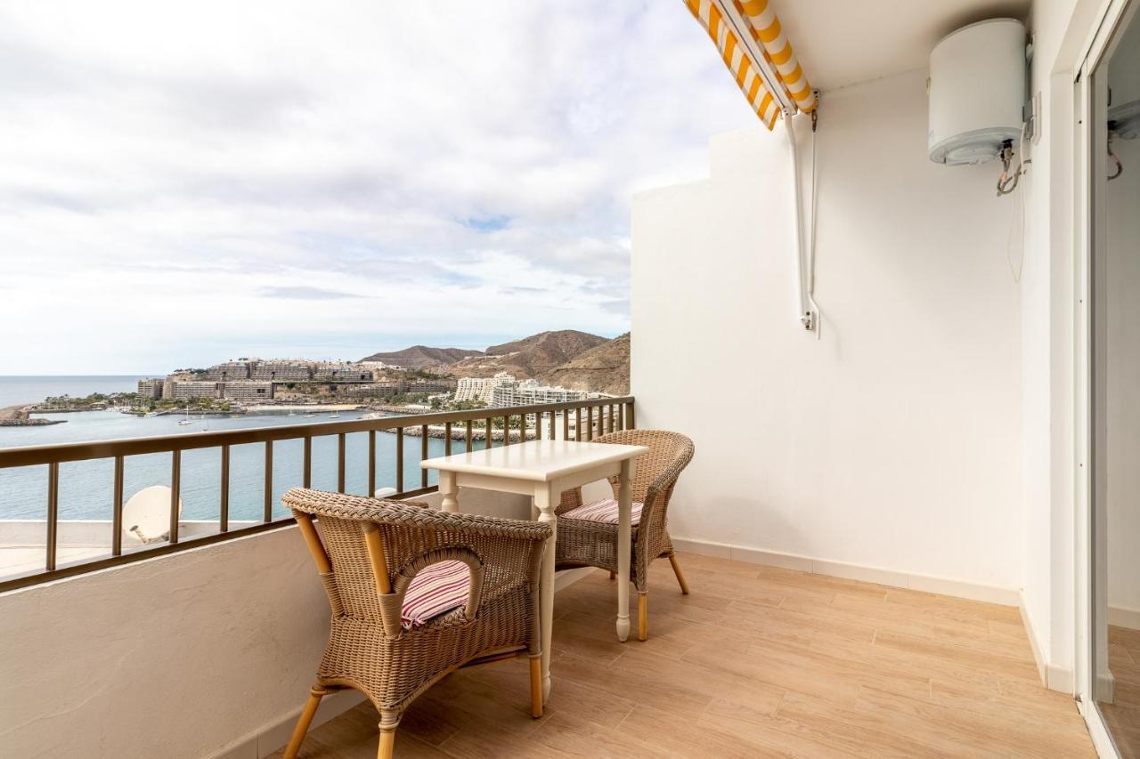 Flatguest Danubio + Sea View + Pool + Beach Mogán 외부 사진