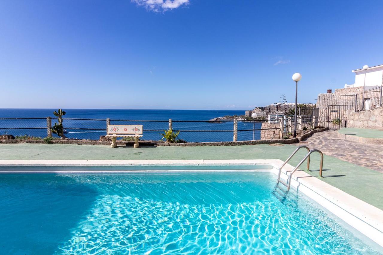 Flatguest Danubio + Sea View + Pool + Beach Mogán 외부 사진