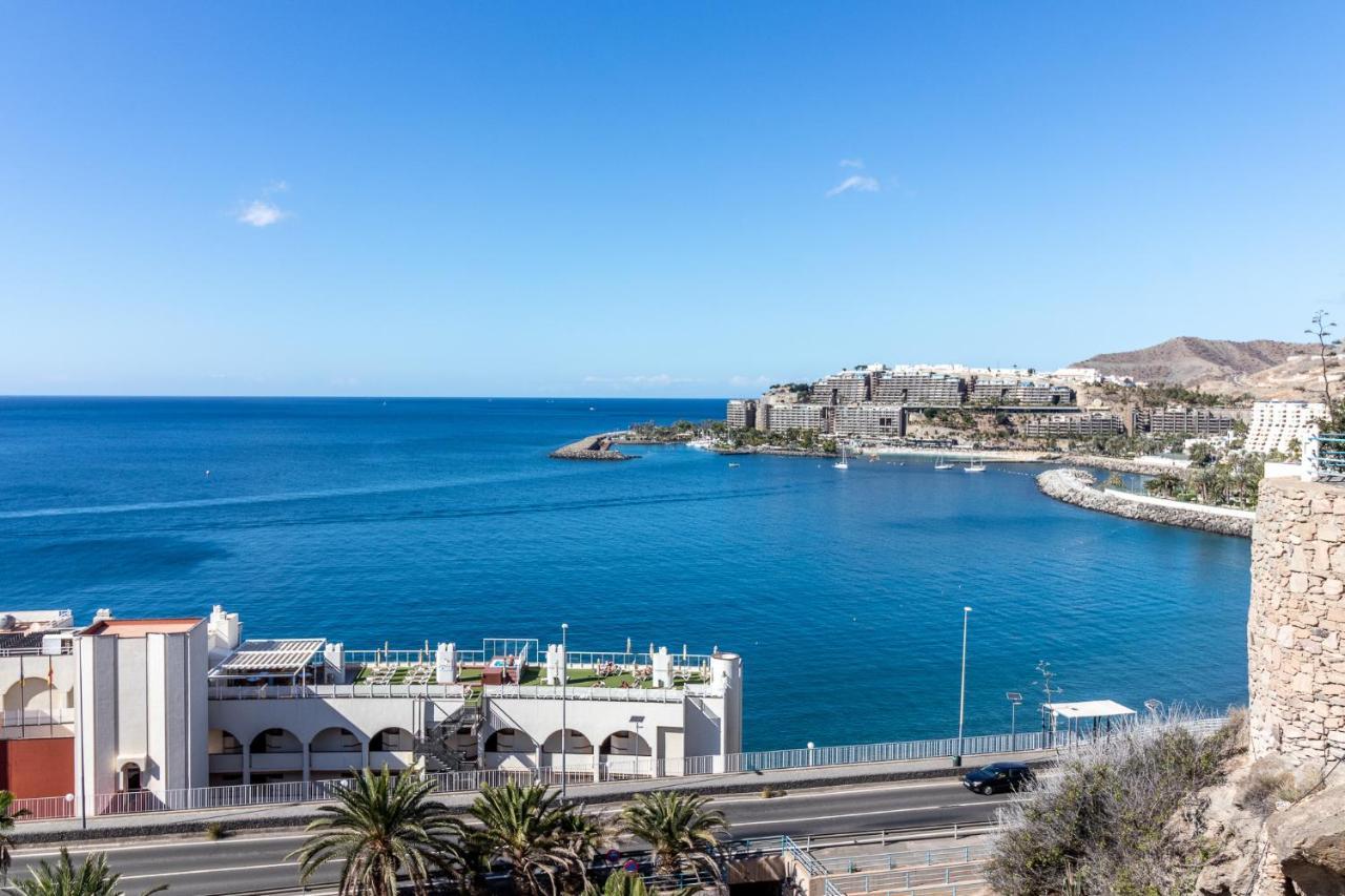 Flatguest Danubio + Sea View + Pool + Beach Mogán 외부 사진