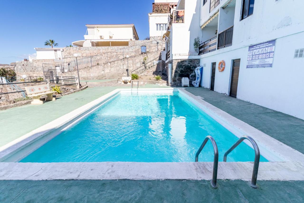 Flatguest Danubio + Sea View + Pool + Beach Mogán 외부 사진